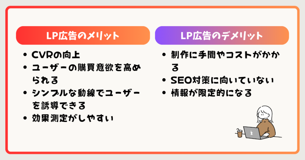 LP広告はなぜ効果的?メリット・デメリットを正直に解説