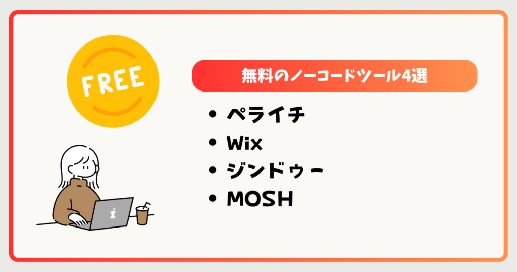 【無料あり】初心者におすすめのノーコードLP制作ツール4選