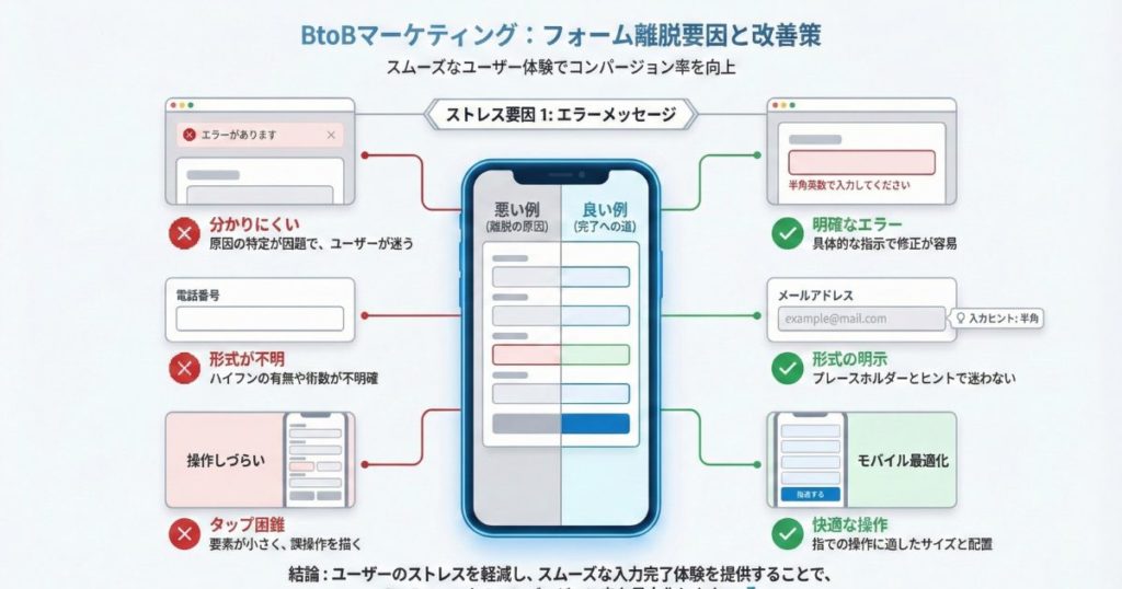 入力中｜「分かりにくい」「進まない」が引き起こすストレス要因