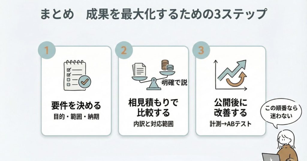 まとめ｜自社に最適なLP制作で成果を最大化しよう