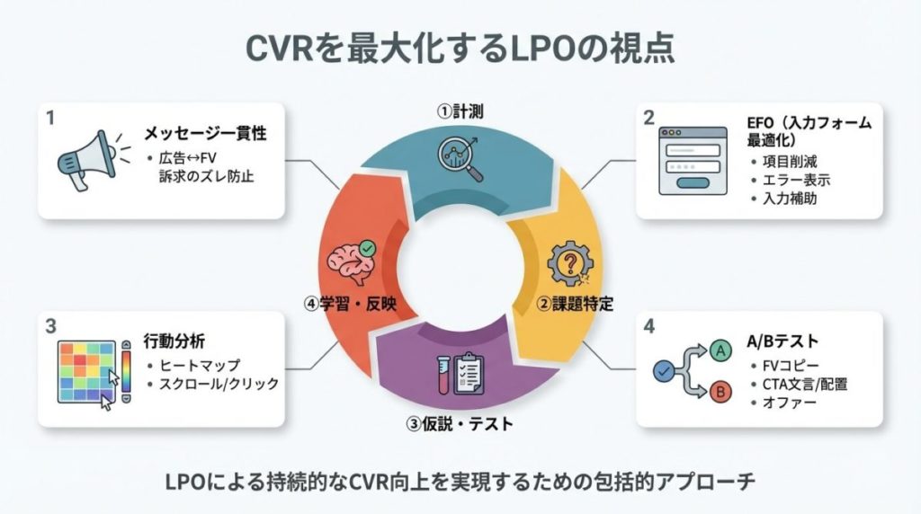 作成後に差がつく！CVRを最大化するLPO（LP最適化）の視点