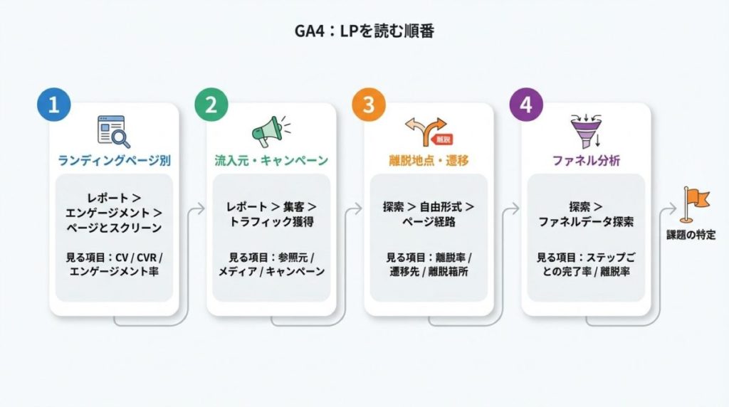 LP分析から改善までを5ステップで実践する